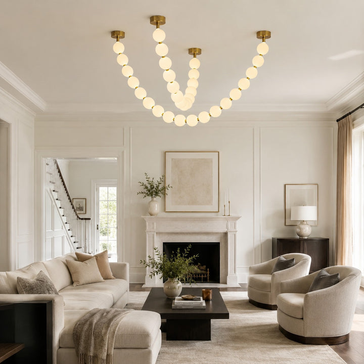 Pearl Necklace Combination Chandelier