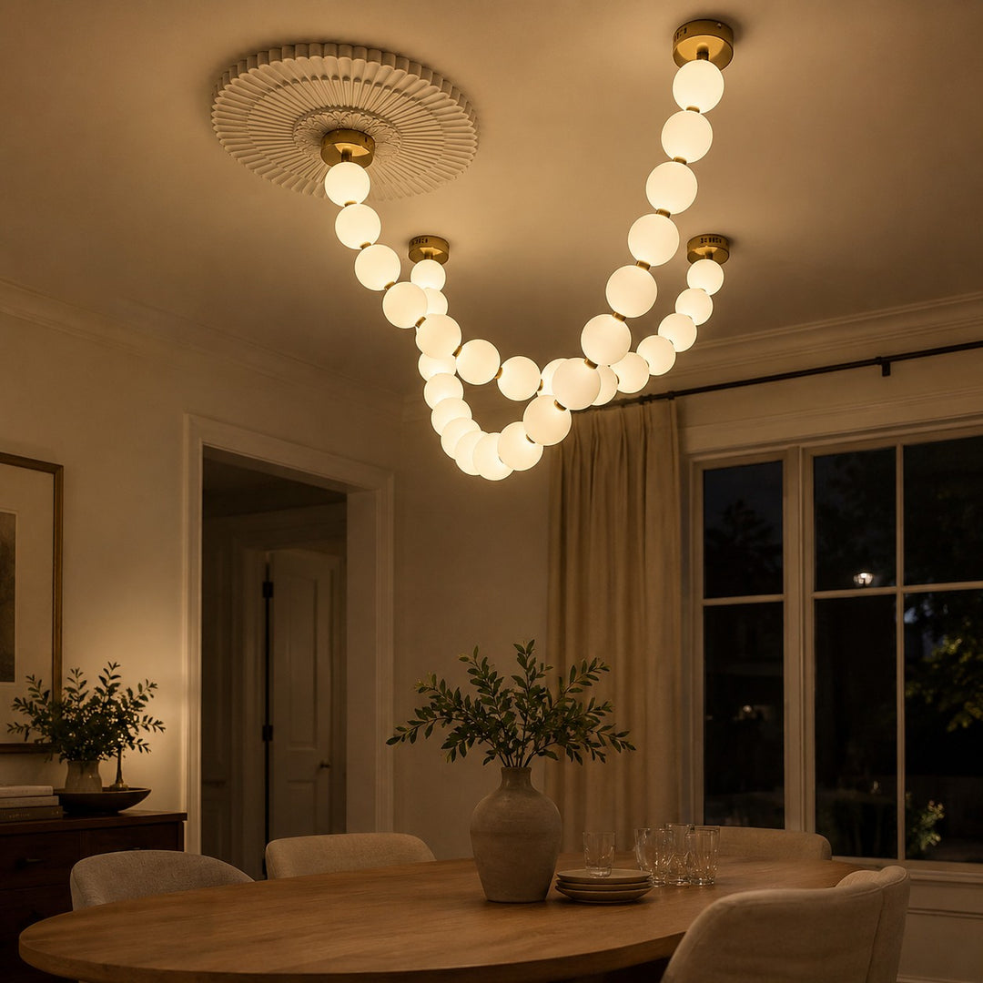 Pearl Necklace Combination Chandelier