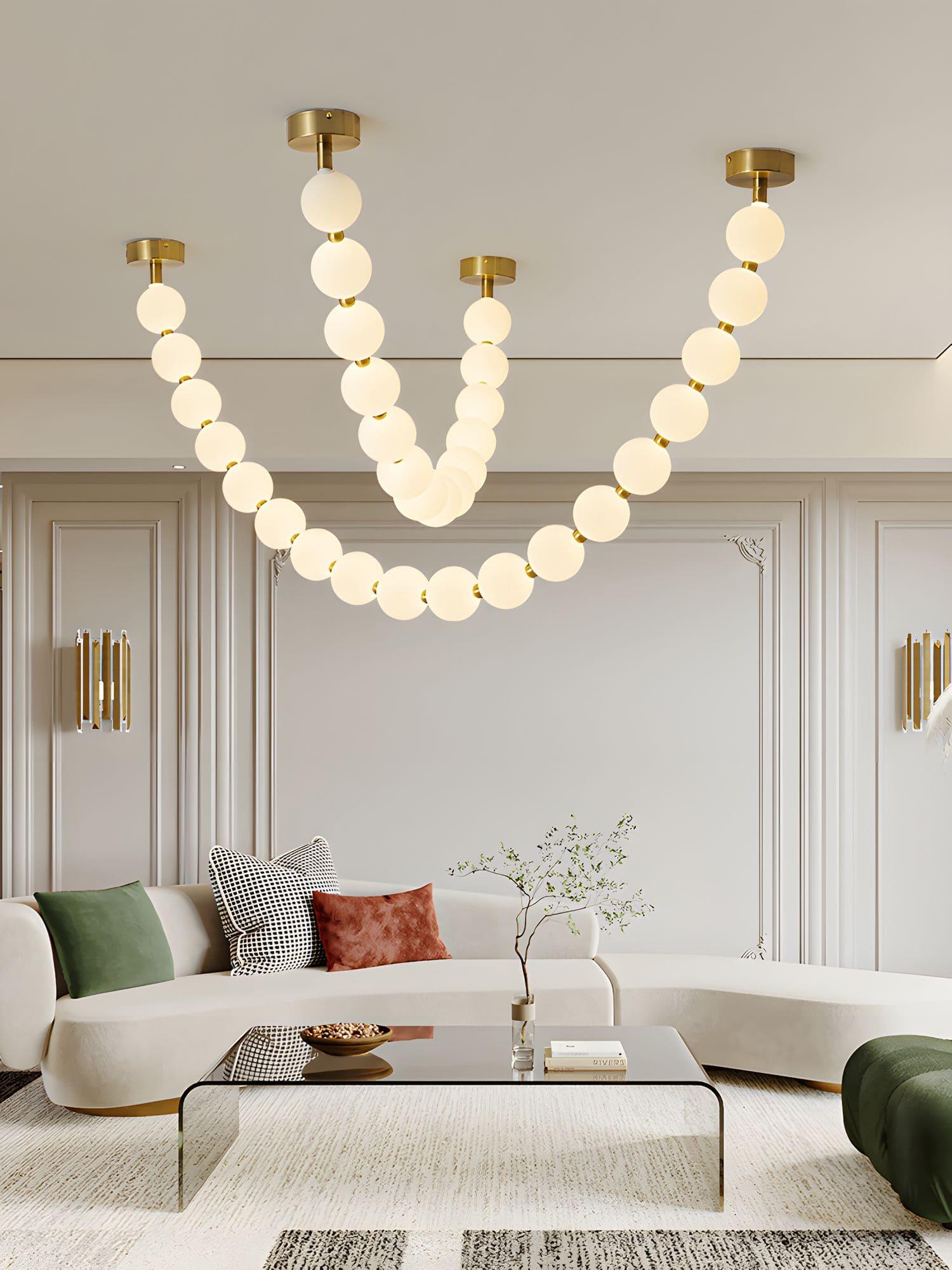 Pearl Necklace Combination Chandelier - Vinlighting