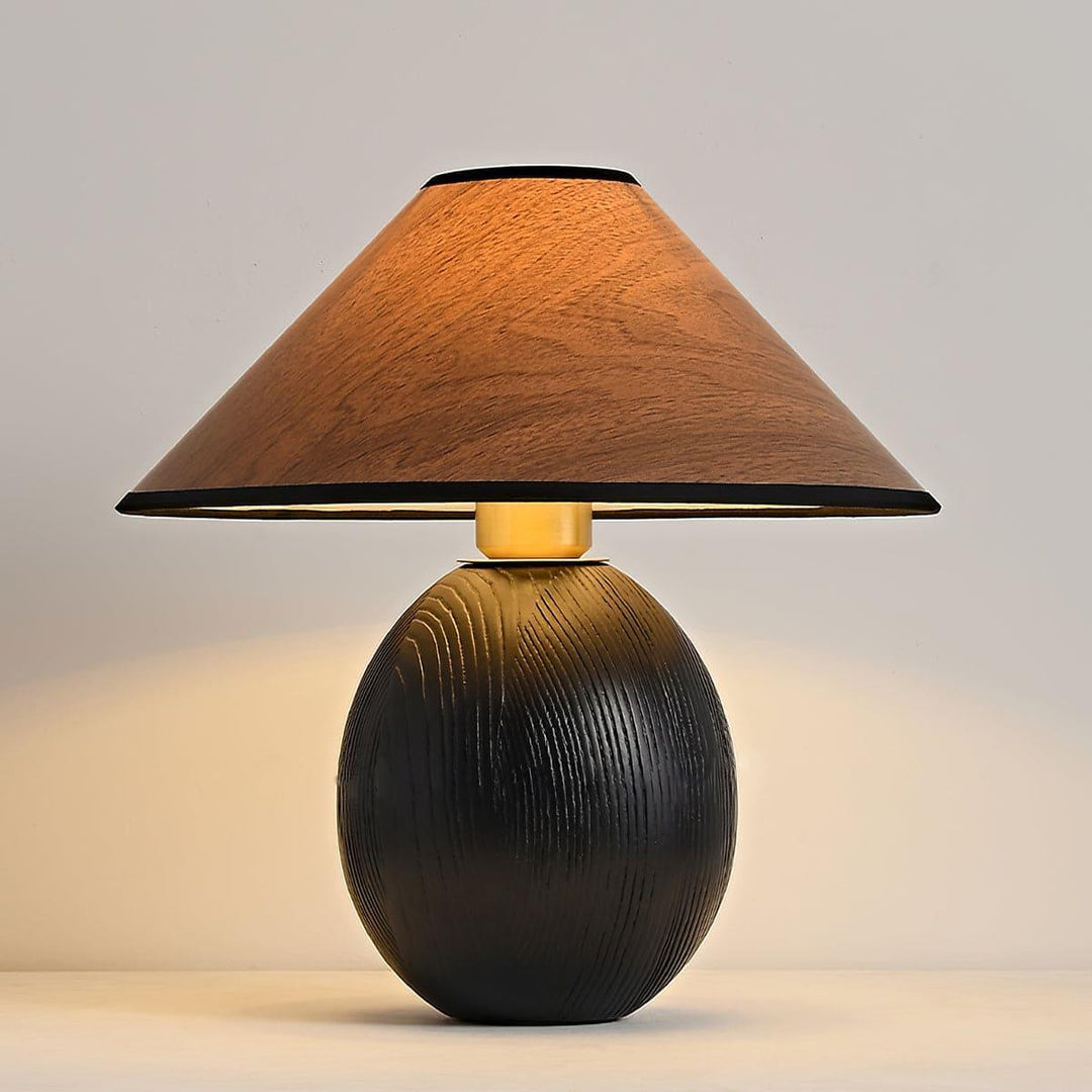 Penna Table Lamp - Wooden Modern Lamp for Bedroom | Vinlighting | Vinlighting