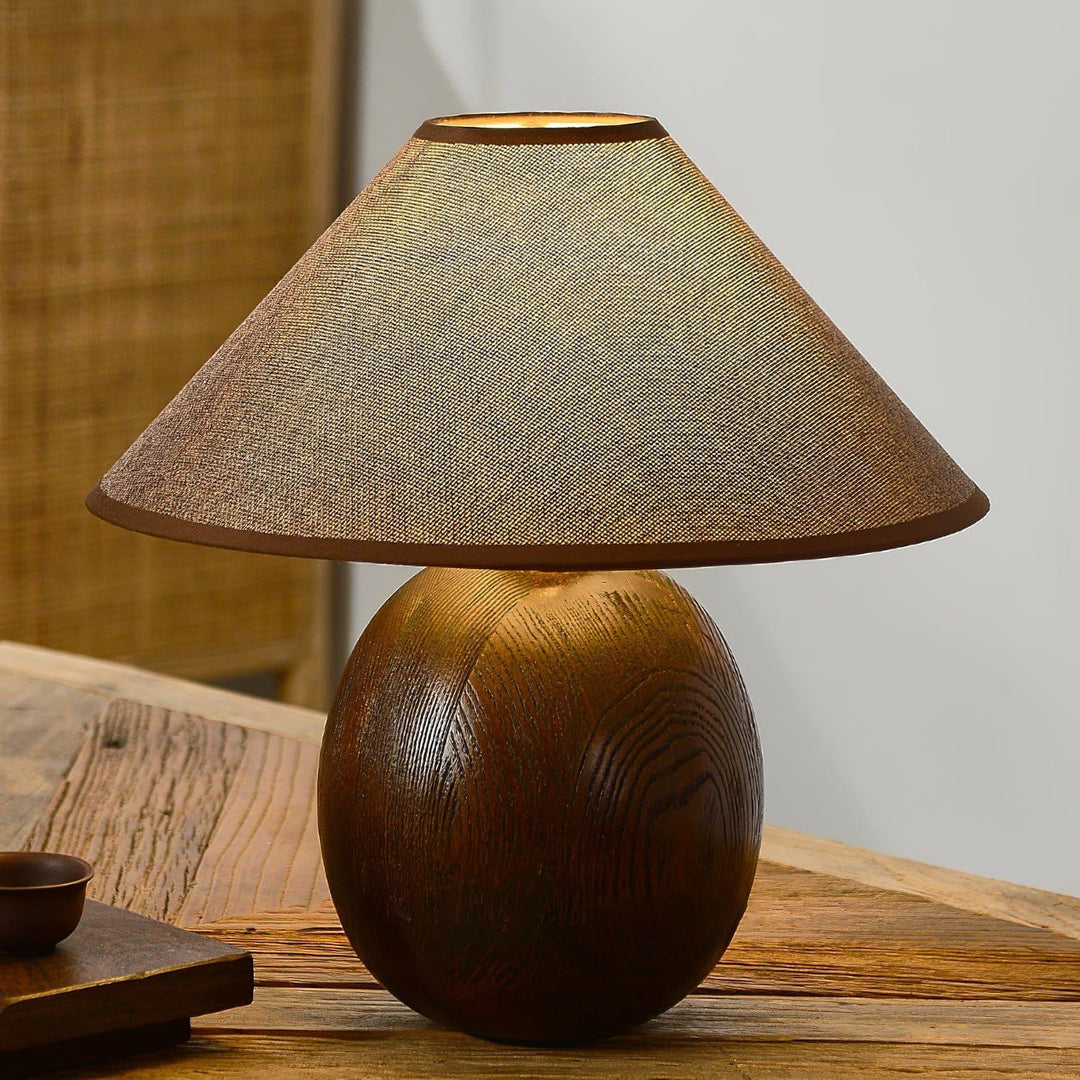 Penna Table Lamp - Wooden Modern Lamp for Bedroom | Vinlighting | Vinlighting