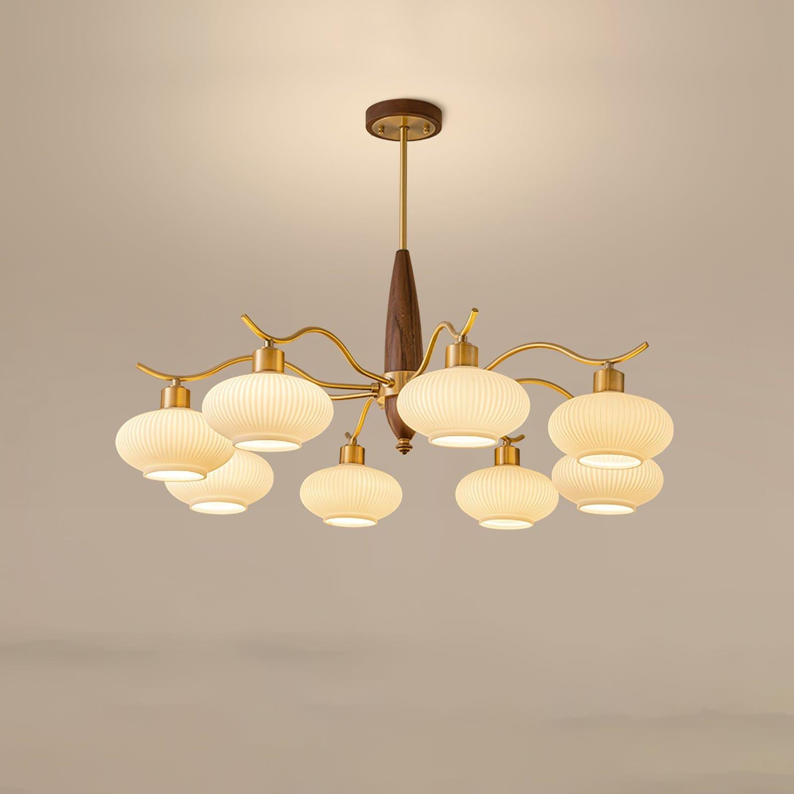 Penton Glass Chandelier - Vinlighting