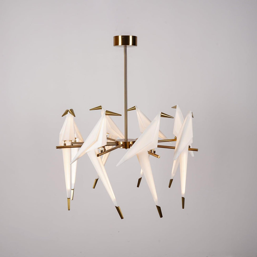 Perching Bird Chandelier | Nature-Inspired Light Fixture | Vinlighting | Vinlighting