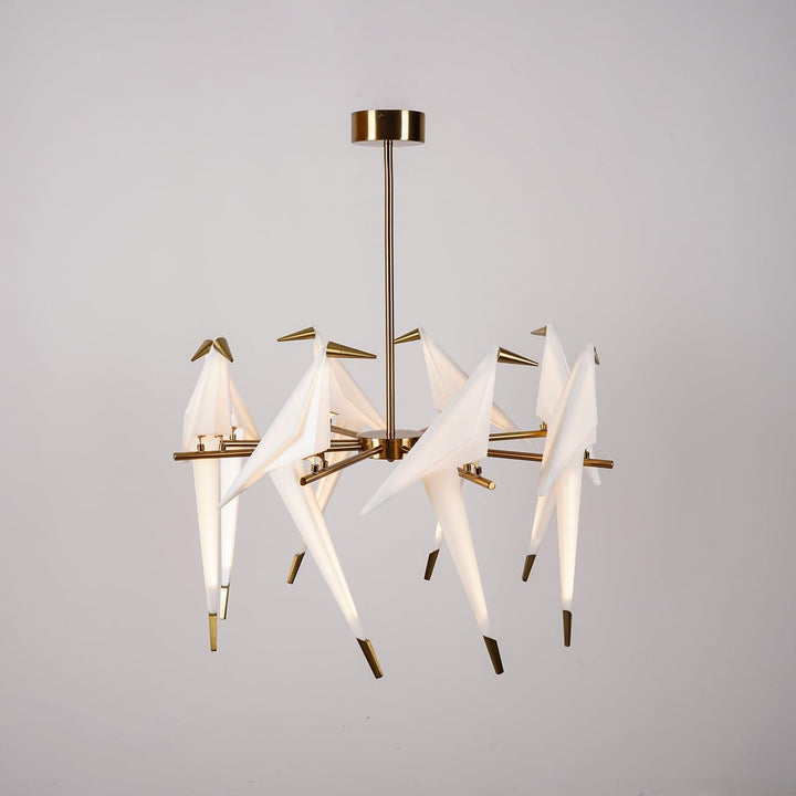 Perching Bird Chandelier | Nature-Inspired Light Fixture | Vinlighting | Vinlighting