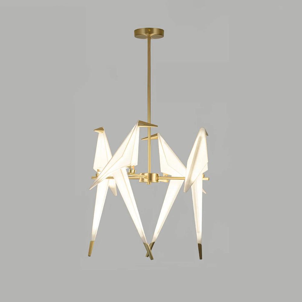 Perching Bird Chandelier | Nature-Inspired Light Fixture | Vinlighting | Vinlighting