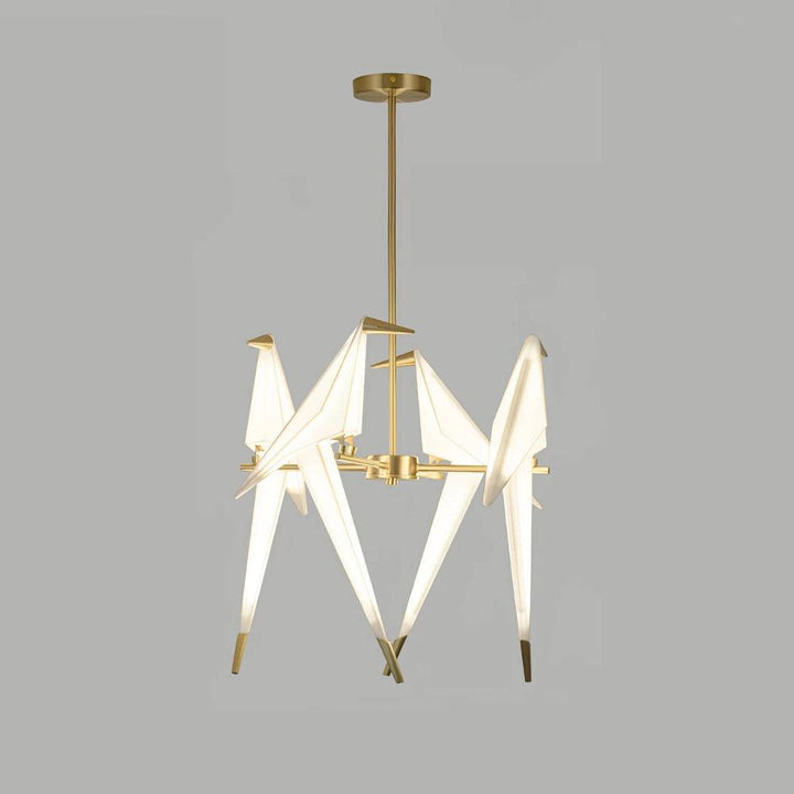 Perching Bird Chandelier | Nature-Inspired Light Fixture | Vinlighting | Vinlighting