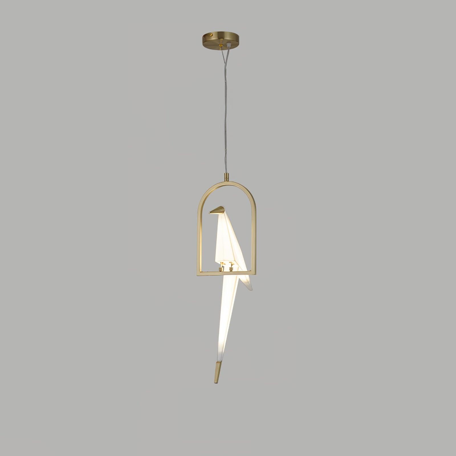 Perching Bird Pendant Light - Vinlighting