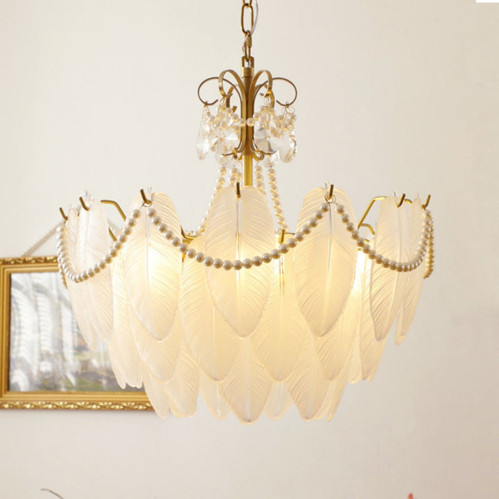 Peroleno Chandelier – Modern Crystal Glass Light for Living Room | Vinlighting