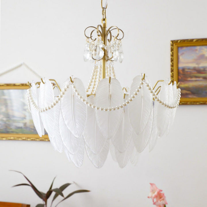 Peroleno Chandelier – Modern Crystal Glass Light for Living Room | Vinlighting