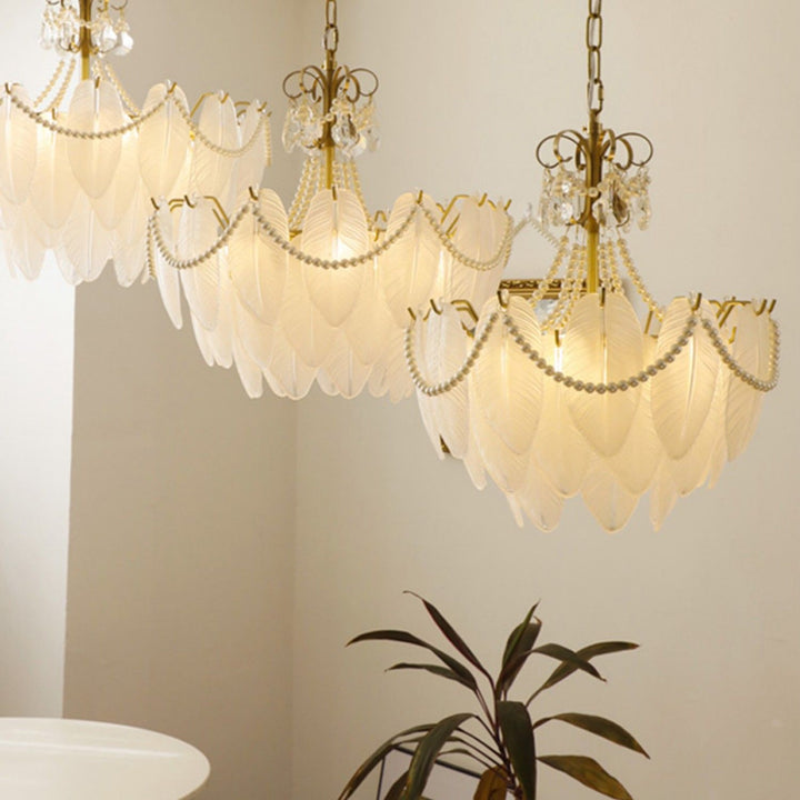 Peroleno Chandelier – Modern Crystal Glass Light for Living Room | Vinlighting
