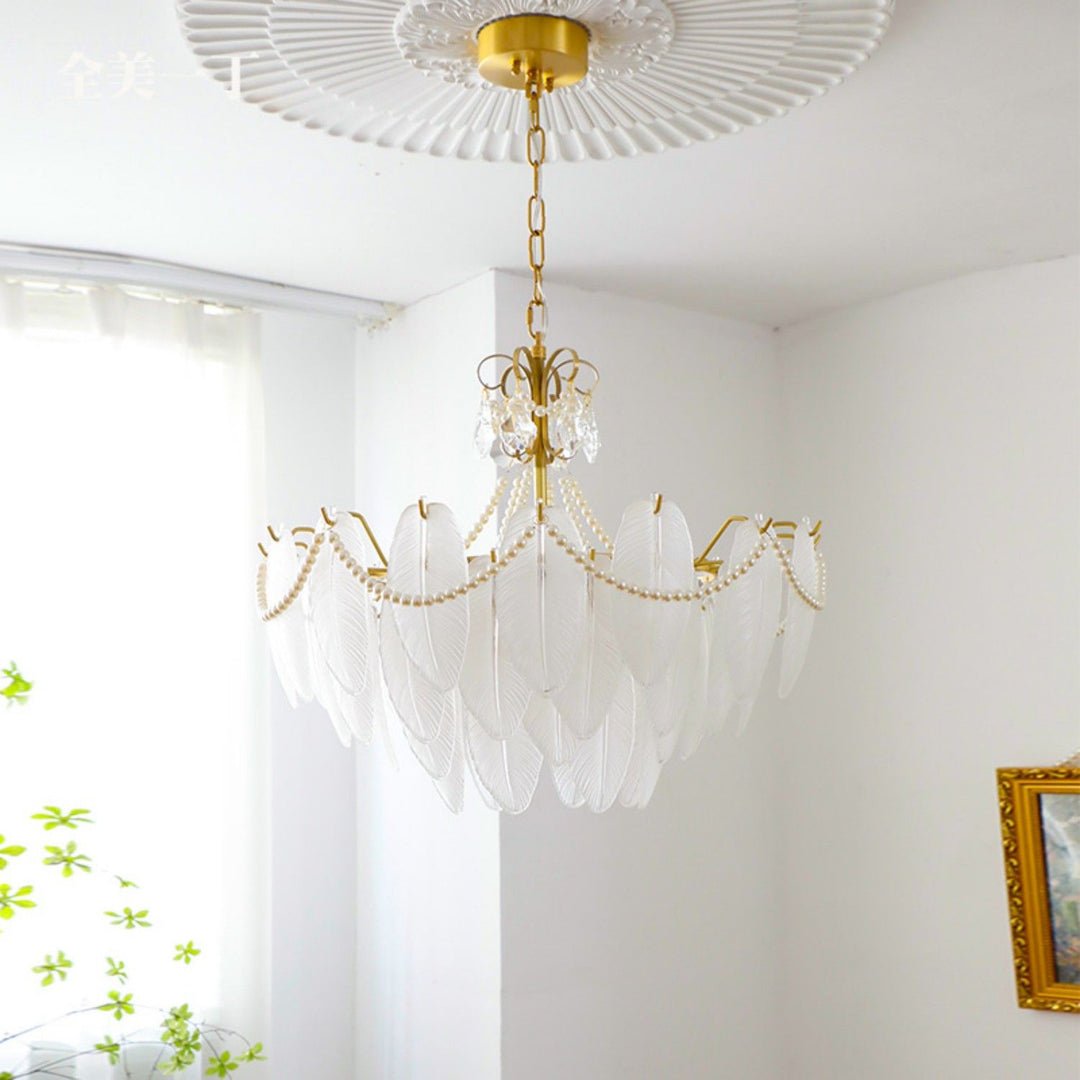 Peroleno Chandelier – Modern Crystal Glass Light for Living Room | Vinlighting