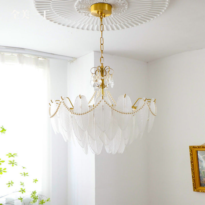 Peroleno Chandelier – Modern Crystal Glass Light for Living Room | Vinlighting