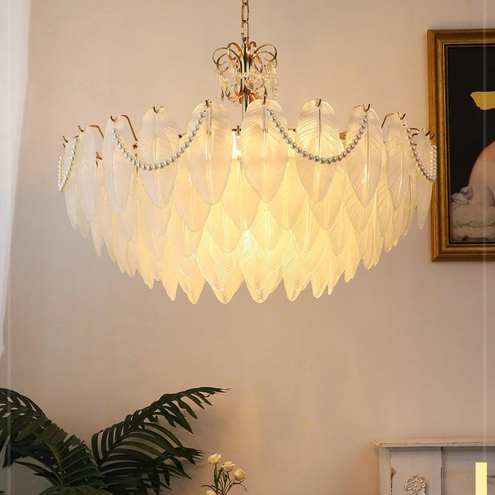 Peroleno Chandelier – Modern Crystal Glass Light for Living Room | Vinlighting
