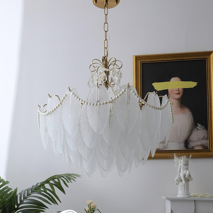 Peroleno Chandelier – Modern Crystal Glass Light for Living Room | Vinlighting
