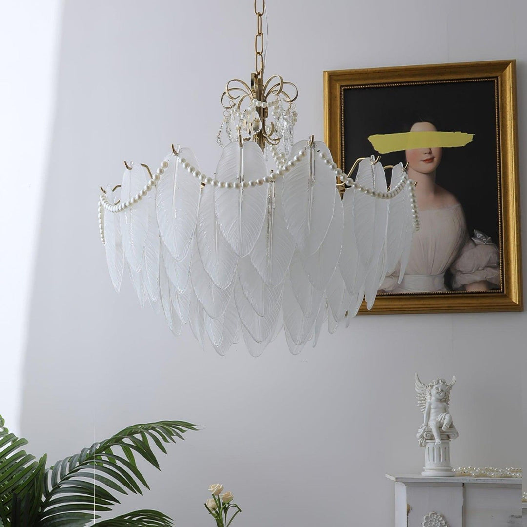 Peroleno Chandelier – Modern Crystal Glass Light for Living Room | Vinlighting