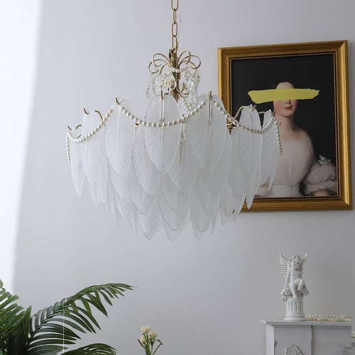 Peroleno Chandelier – Modern Crystal Glass Light for Living Room | Vinlighting