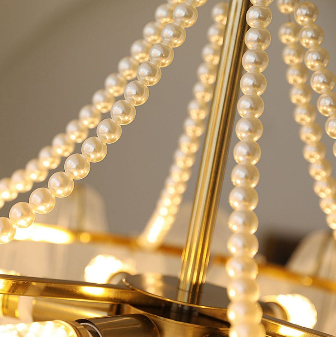 Peroleno Chandelier – Modern Crystal Glass Light for Living Room | Vinlighting