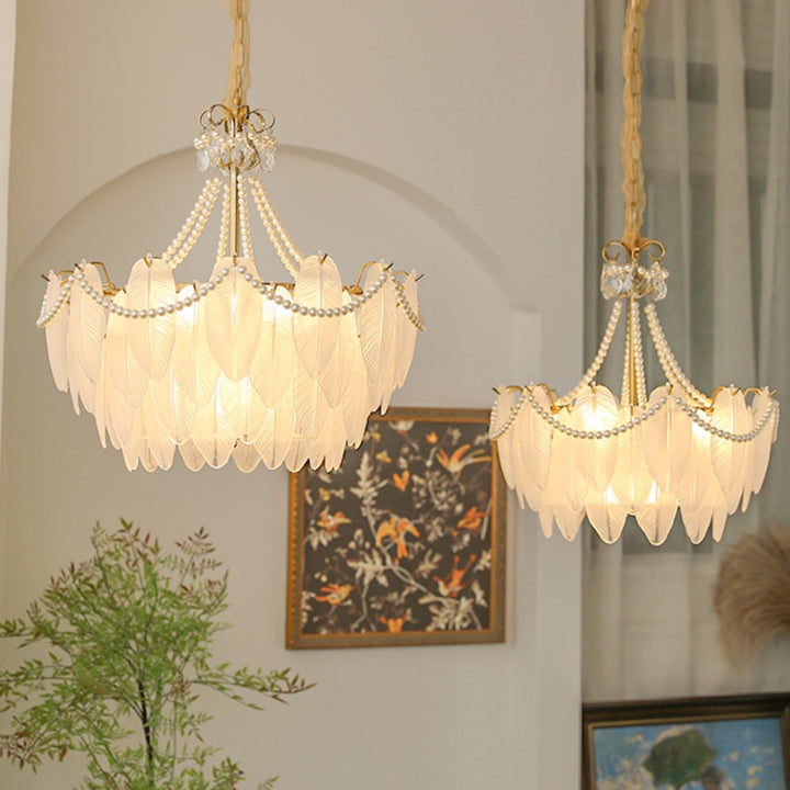 Peroleno Chandelier – Modern Crystal Glass Light for Living Room | Vinlighting