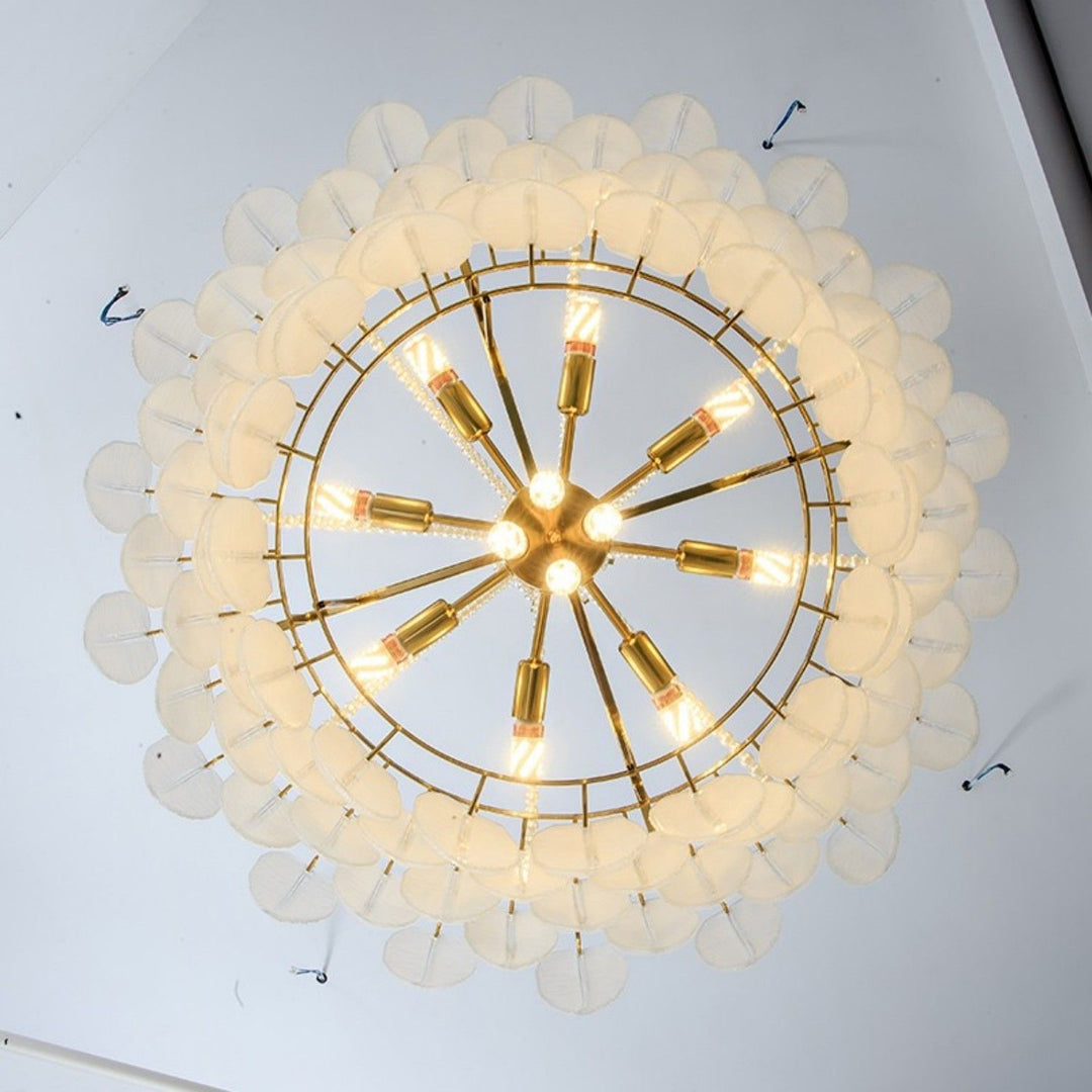 Peroleno Chandelier – Modern Crystal Glass Light for Living Room | Vinlighting