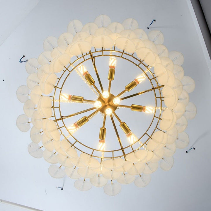 Peroleno Chandelier – Modern Crystal Glass Light for Living Room | Vinlighting