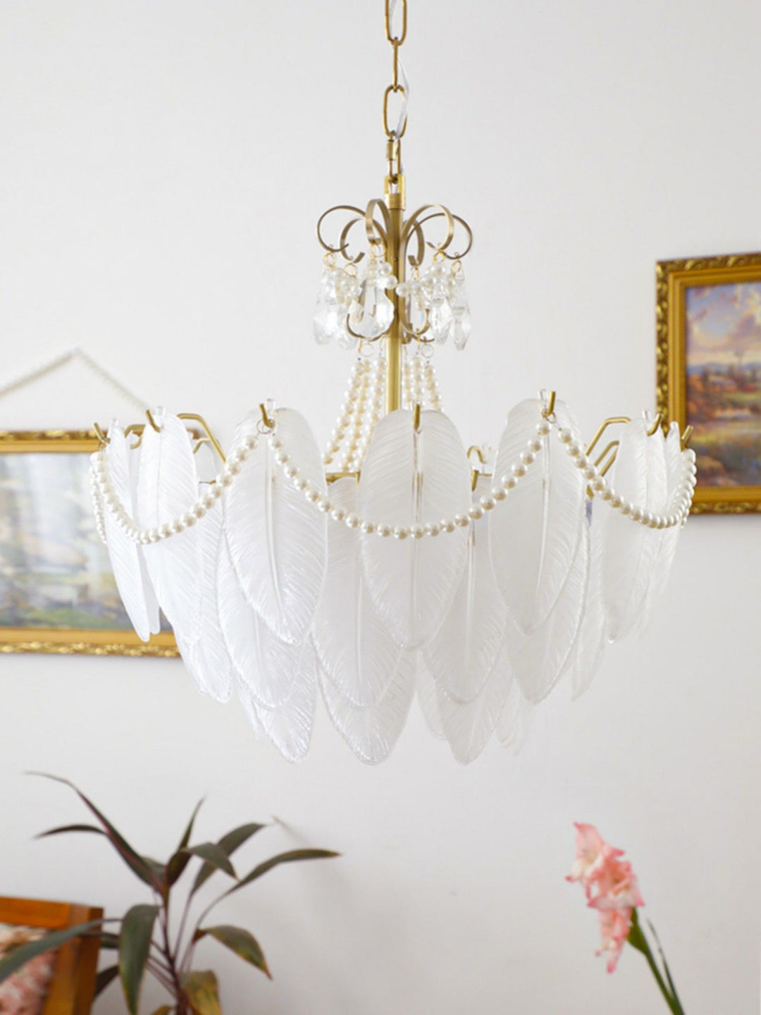 Peroleno Chandelier – Modern Crystal Glass Light for Living Room | Vinlighting