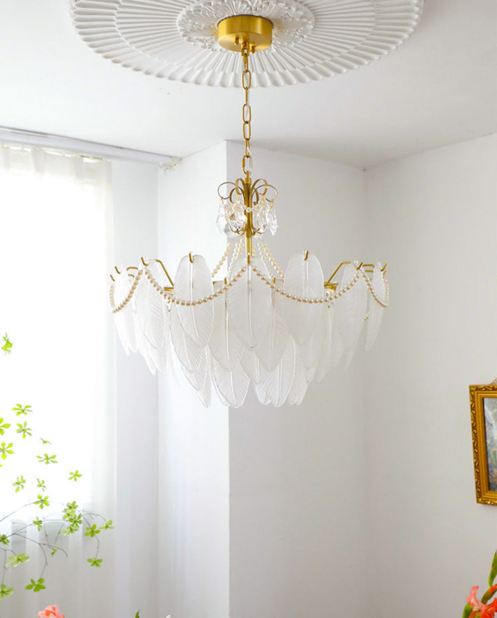 Peroleno Chandelier – Modern Crystal Glass Light for Living Room | Vinlighting