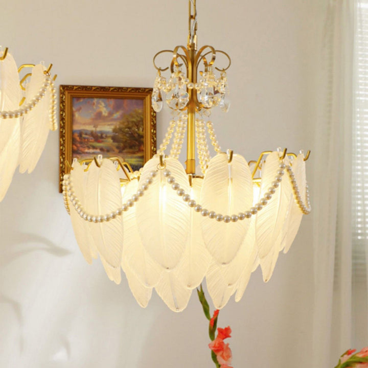 Peroleno Chandelier – Modern Crystal Glass Light for Living Room | Vinlighting