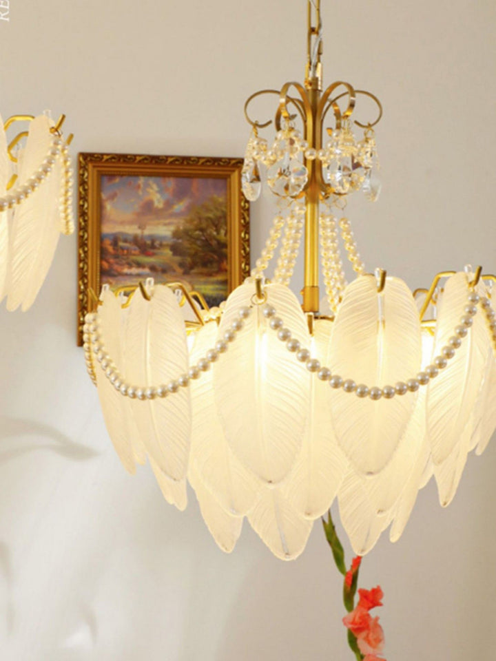 Peroleno Chandelier – Modern Crystal Glass Light for Living Room | Vinlighting