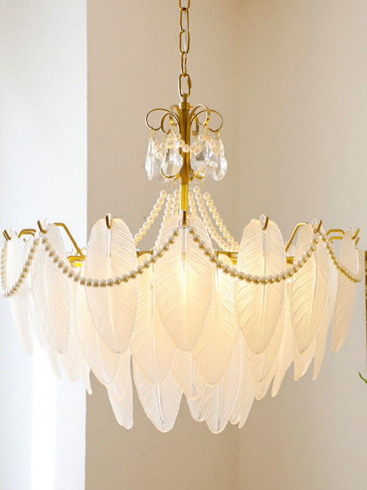Peroleno Chandelier – Modern Crystal Glass Light for Living Room | Vinlighting