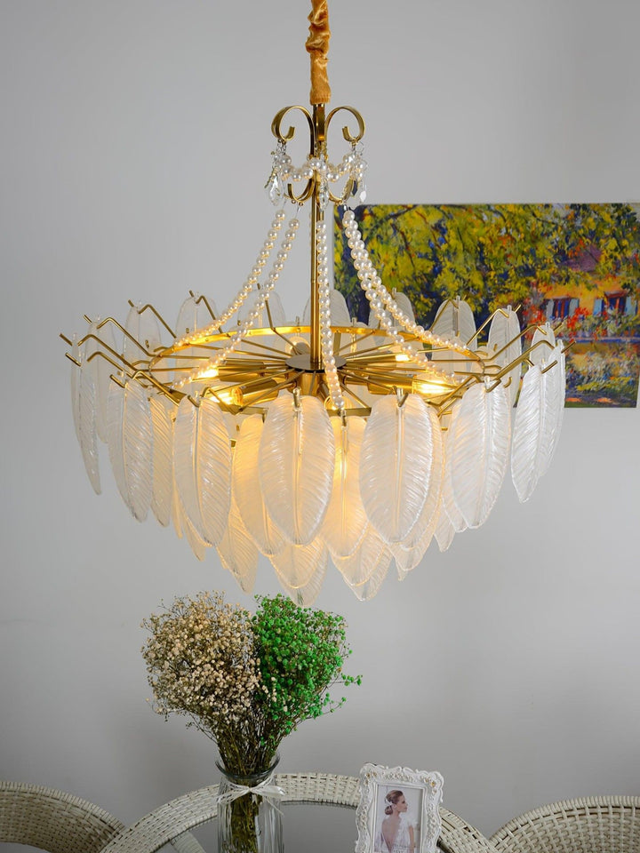 Peroleno Chandelier – Modern Crystal Glass Light for Living Room | Vinlighting