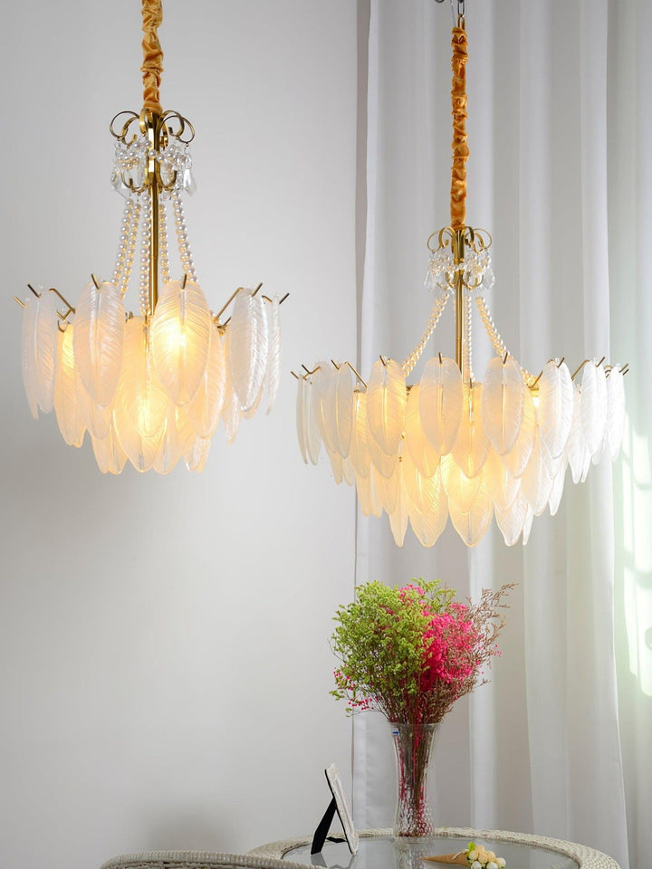 Peroleno Chandelier – Modern Crystal Glass Light for Living Room | Vinlighting
