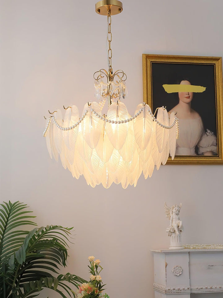 Peroleno Chandelier – Modern Crystal Glass Light for Living Room | Vinlighting