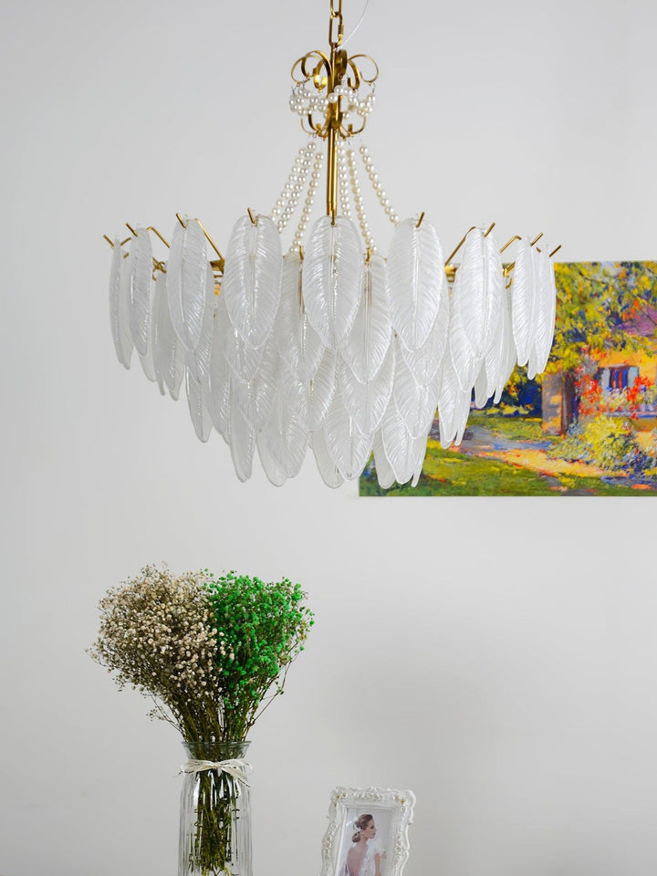 Peroleno Chandelier – Modern Crystal Glass Light for Living Room | Vinlighting