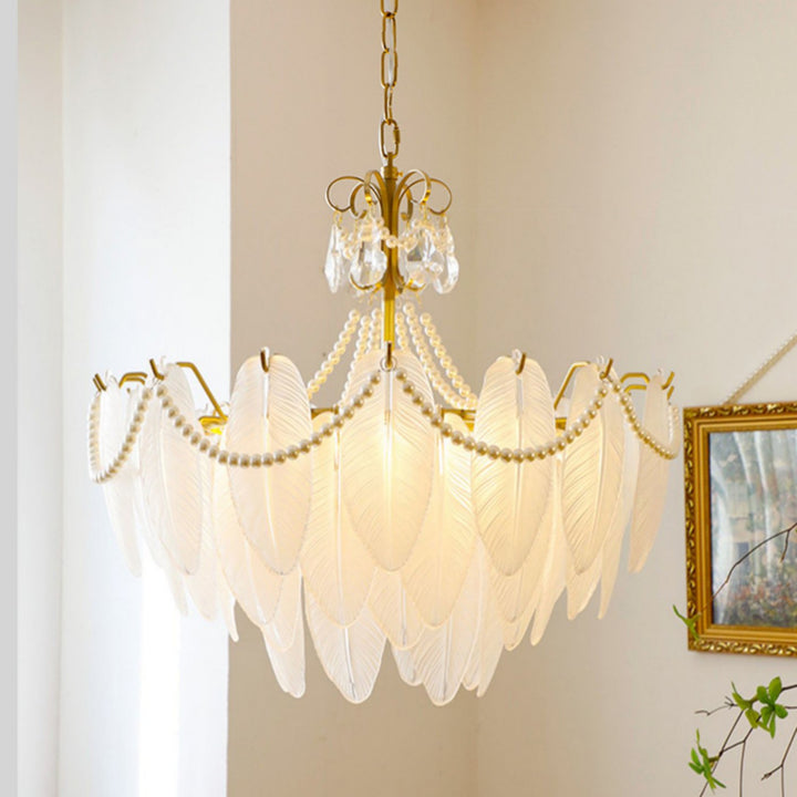Peroleno Chandelier – Modern Crystal Glass Light for Living Room | Vinlighting