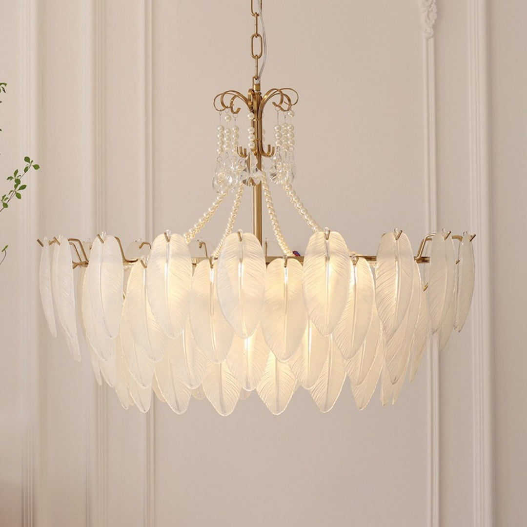 Peroleno Chandelier – Modern Crystal Glass Light for Living Room | Vinlighting