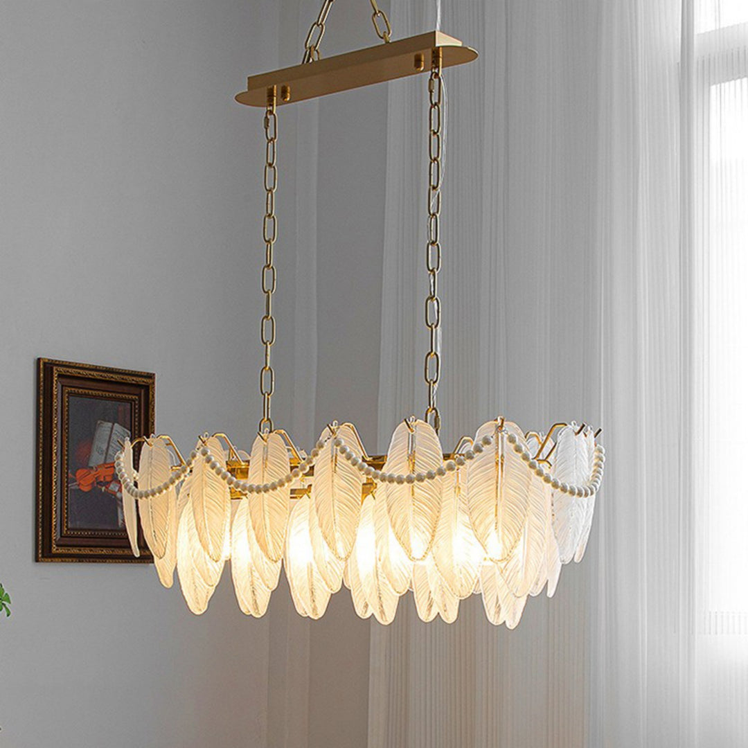 Peroleno Chandelier – Modern Crystal Glass Light for Living Room | Vinlighting
