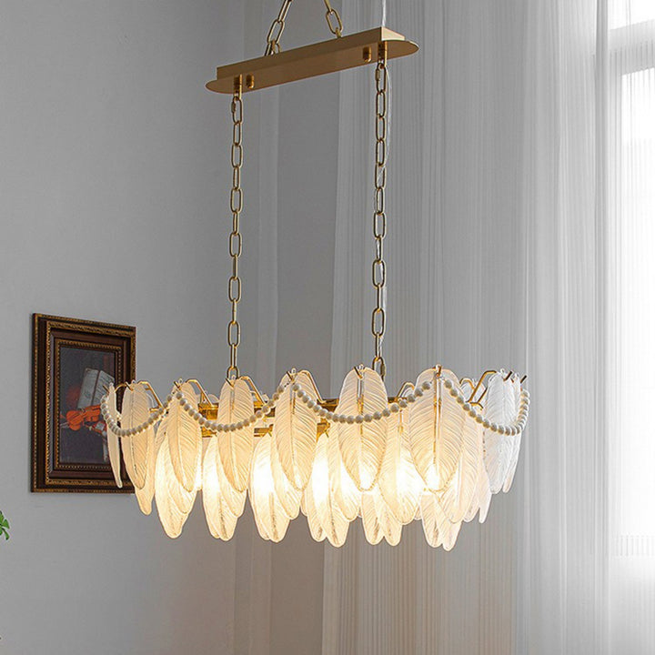 Peroleno Chandelier – Modern Crystal Glass Light for Living Room | Vinlighting