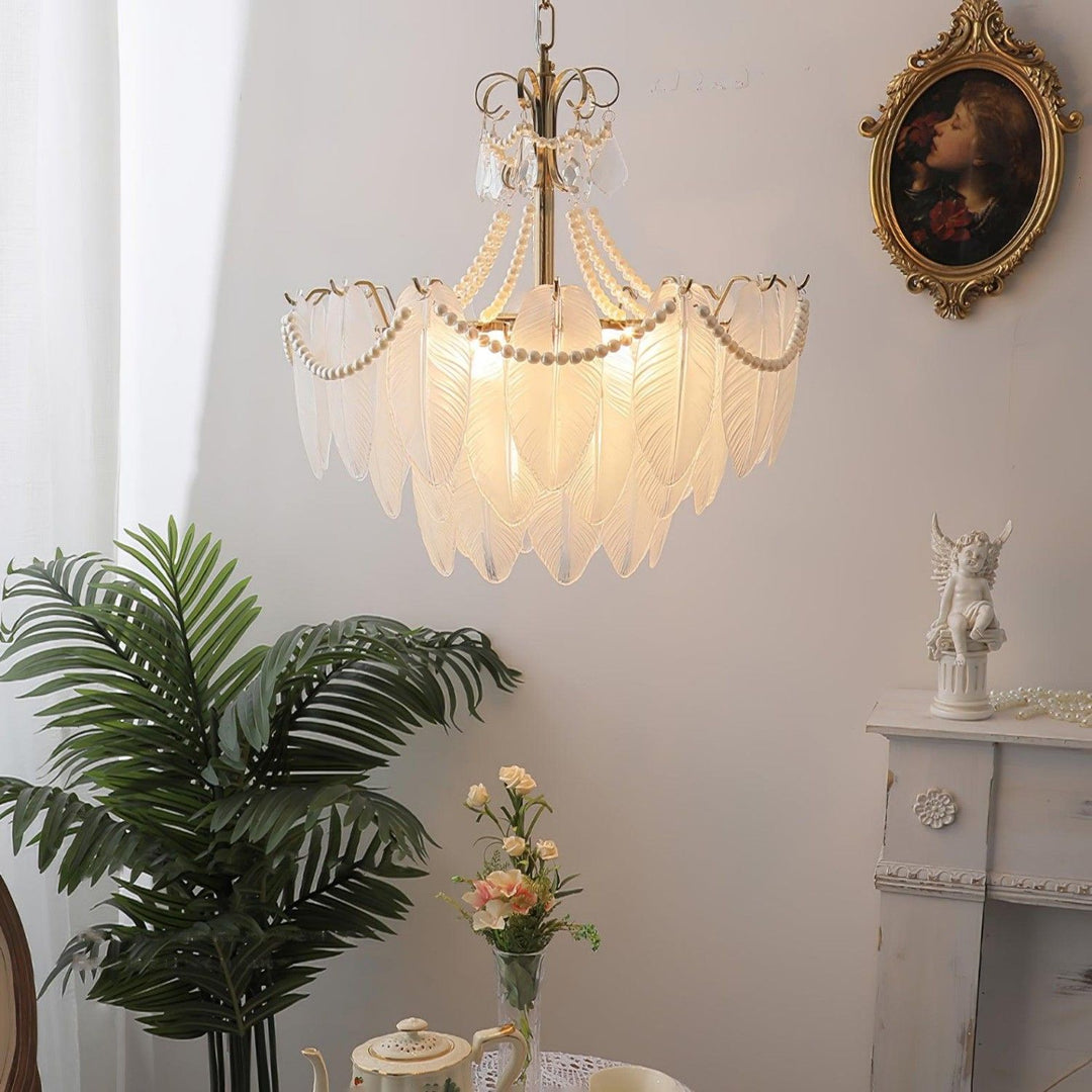 Peroleno Chandelier – Modern Crystal Glass Light for Living Room | Vinlighting