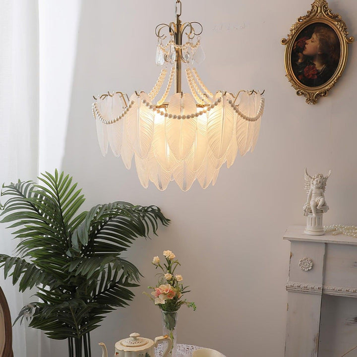 Peroleno Chandelier – Modern Crystal Glass Light for Living Room | Vinlighting