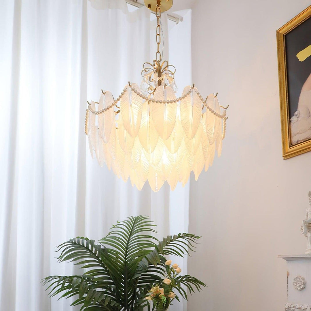 Peroleno Chandelier – Modern Crystal Glass Light for Living Room | Vinlighting