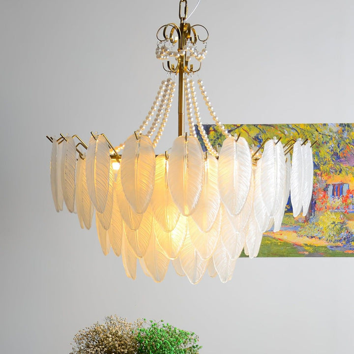 Peroleno Chandelier – Modern Crystal Glass Light for Living Room | Vinlighting