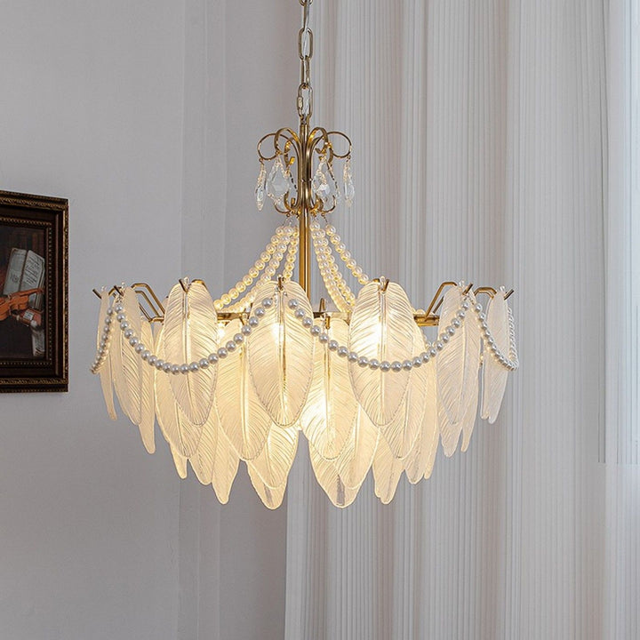 Peroleno Chandelier – Modern Crystal Glass Light for Living Room | Vinlighting