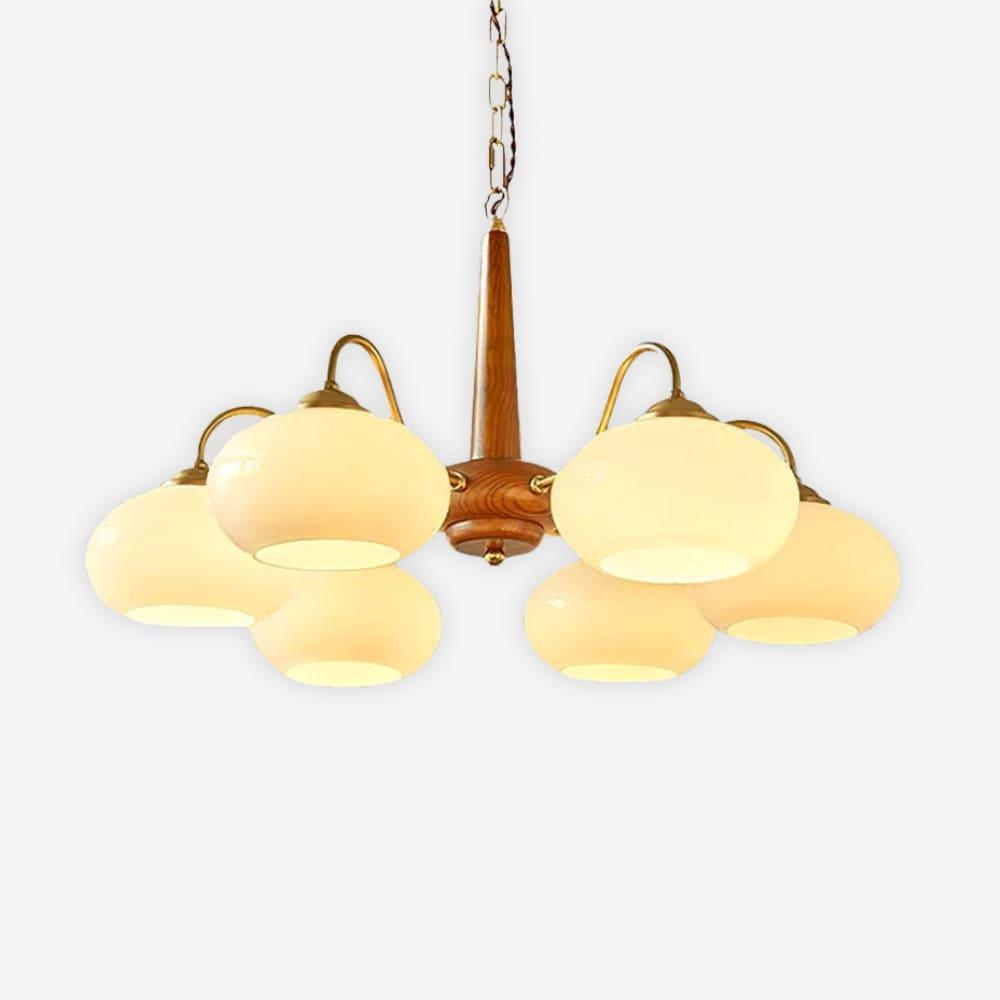 Persimmon Chandelier - Vinlighting