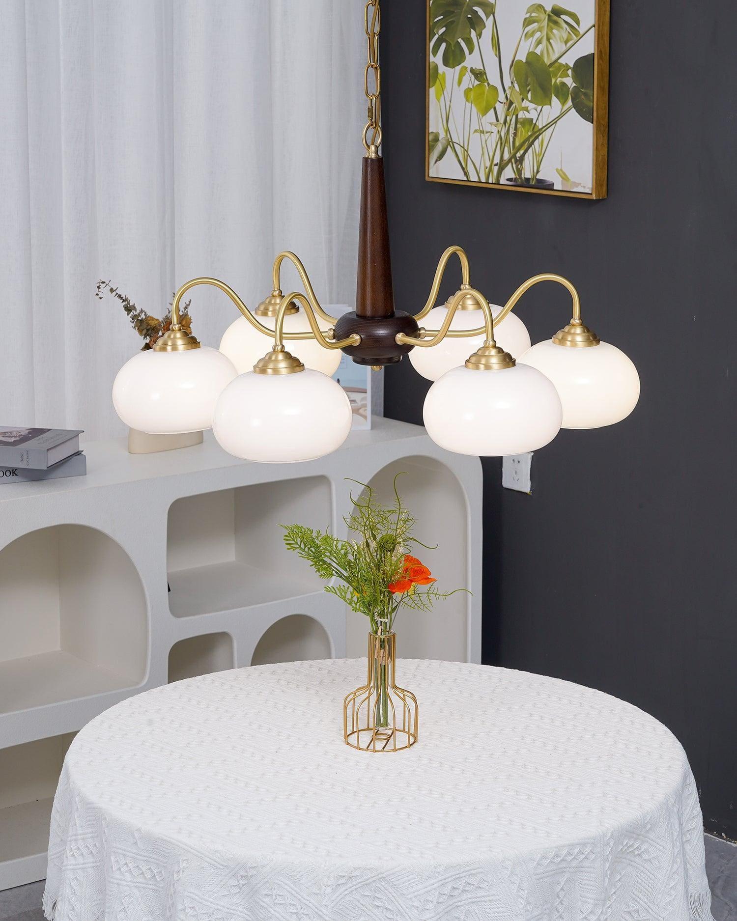 Persimmon Chandelier - Vinlighting