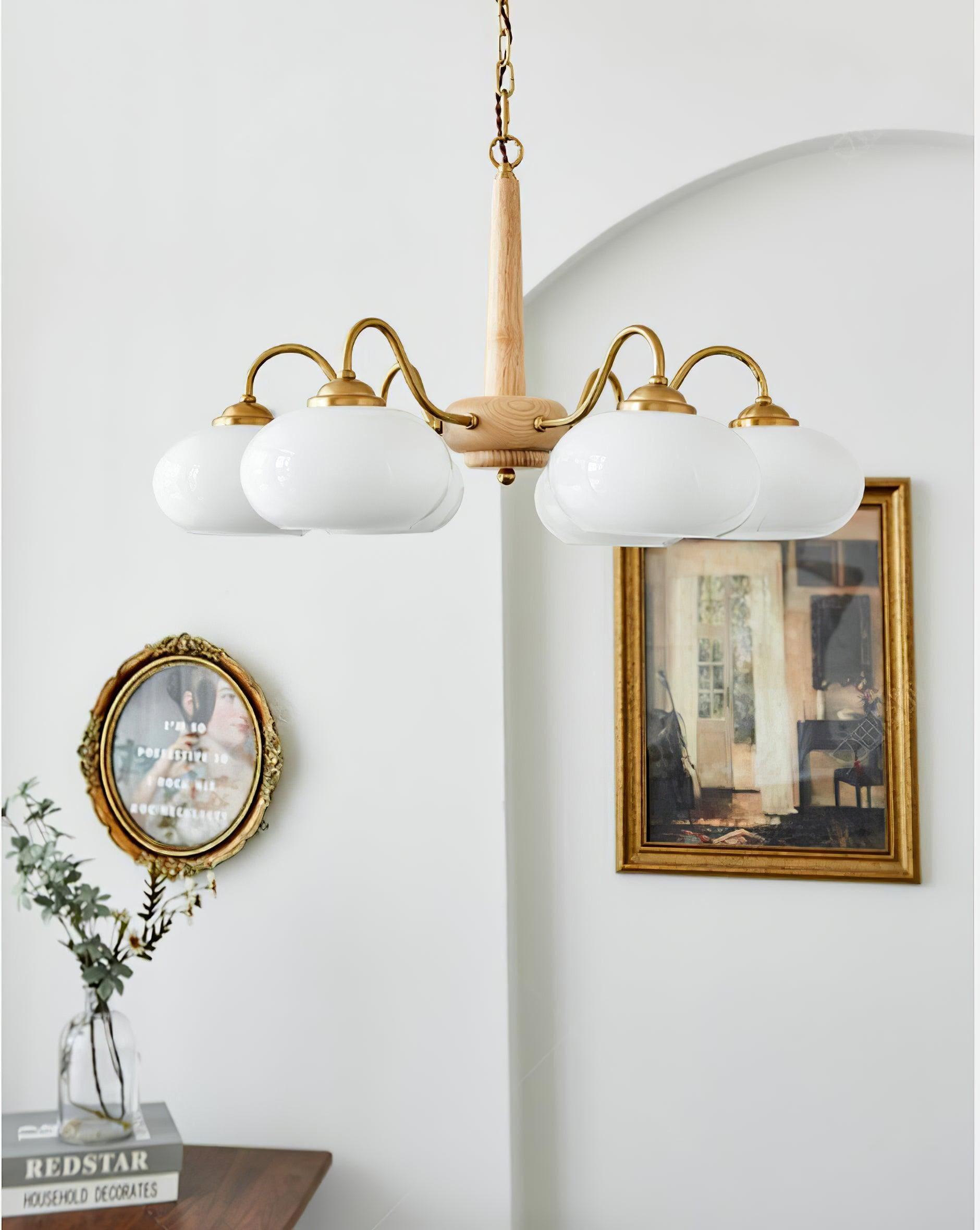 Persimmon Chandelier - Vinlighting