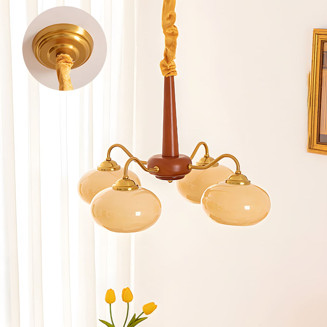 Persimmon Chandelier