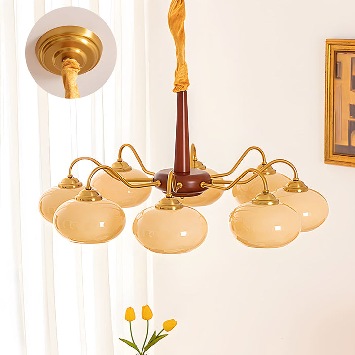 Persimmon Chandelier
