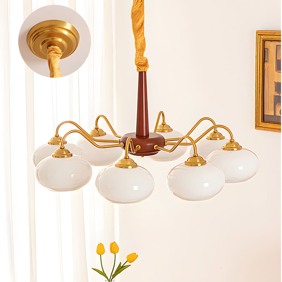 Persimmon Chandelier