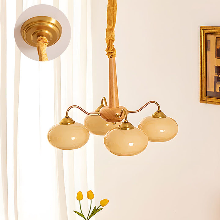 Persimmon Chandelier
