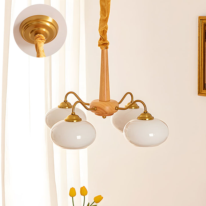Persimmon Chandelier